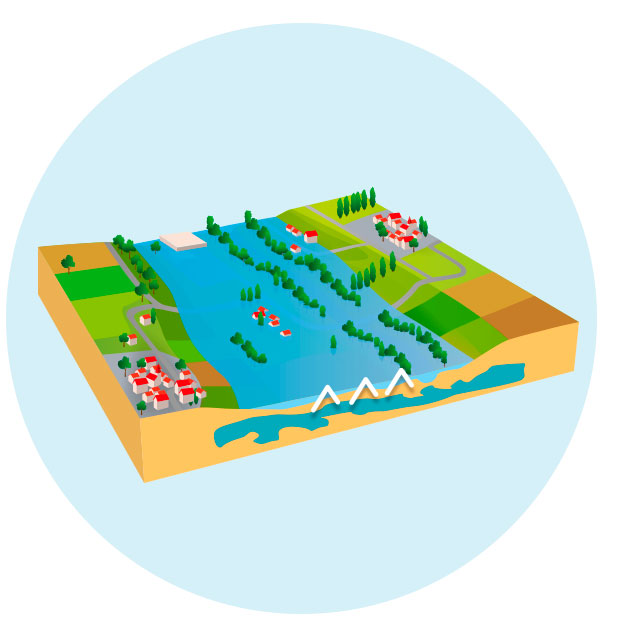 Comprendre les inondations - Schéma de remontée des nappes