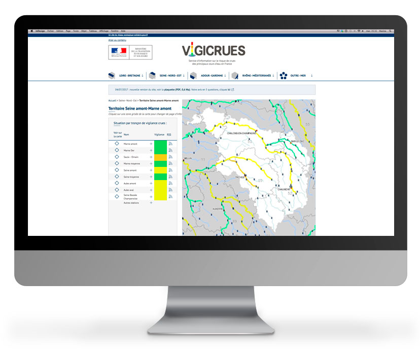 Site vigilance crues